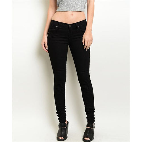 Skinny Jeans For Women - Black - Bae Apparel