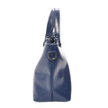 Mechaly Women's Skully Blue Vegan Leather Skull Handbag - Bae Apparel