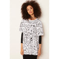 Doodle Tee (White) - Bae Apparel