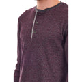 Kyle Striped Thermal Henley - Bae Apparel