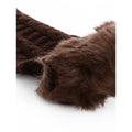 Brown Faux Fur Arm Warmers - Bae Apparel