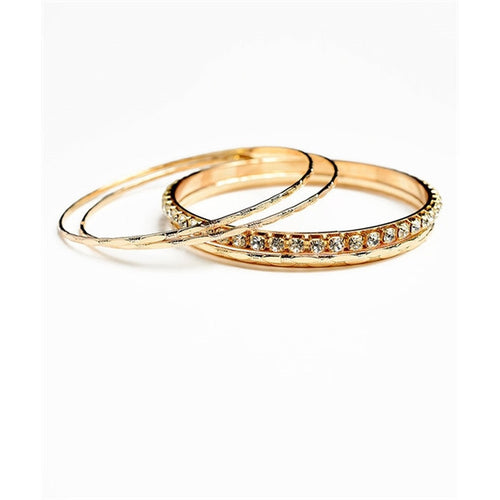 Women's Bangles Rhine Stone Bracelet Set - Bae Apparel