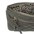 Gray Quilted Wristlet - Bae Apparel