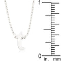 Initial T Silver Pendant - Bae Apparel