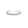 Glitter Glam Cubic Zirconia Ring - Bae Apparel