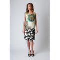 Sleeveless Animal Print Dress - Bae Apparel