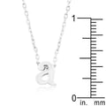 Initial A Silver Pendant - Bae Apparel