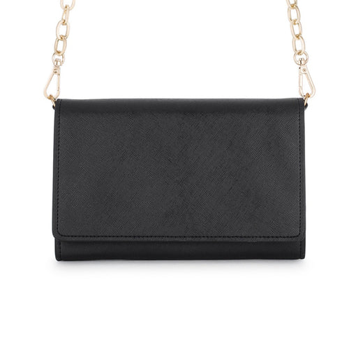 Black Chain Purse - Bae Apparel