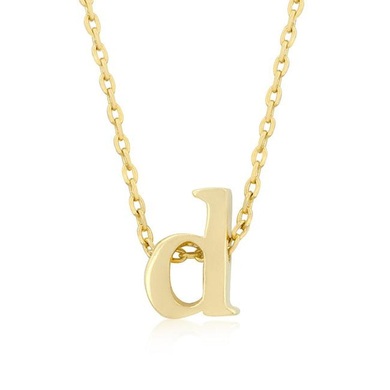 Initial D Gold Pendant - Bae Apparel