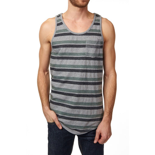 Tobias Long Curved Tank - Bae Apparel