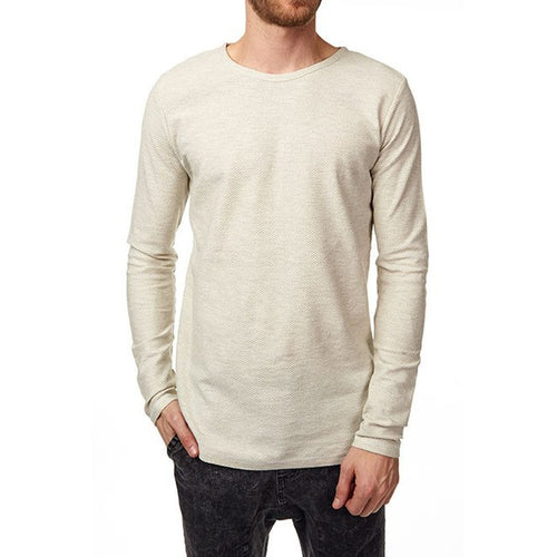 Milo Long Curved Hem Tee - Bae Apparel