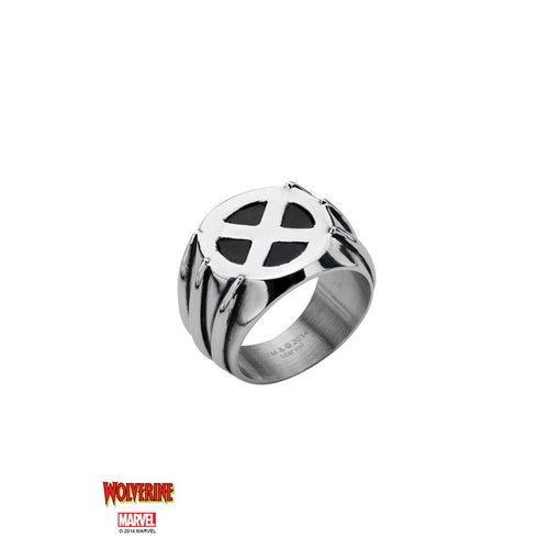 The Marvel XMEN Ring - Chrome - Bae Apparel