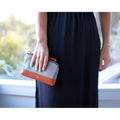 Everyday Essentials Wristlet - Cognac - Bae Apparel