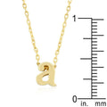 Initial A Gold Pendant - Bae Apparel