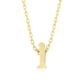 Initial I Gold Pendant - Bae Apparel