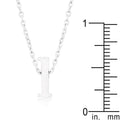 Initial L Silver Pendant - Bae Apparel