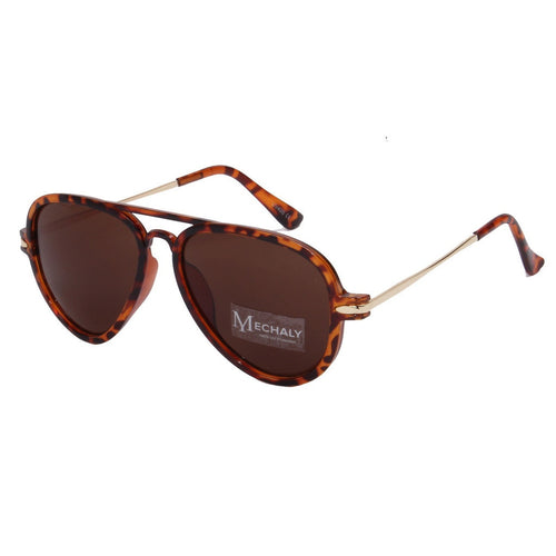 Mechaly Aviator Style Tortoise Sunglasses - Bae Apparel