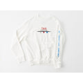 [AROUND80] TAXI PARISIEN SWEAT SHRTS WHITE - Bae Apparel
