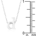 Initial D Silver Pendant - Bae Apparel