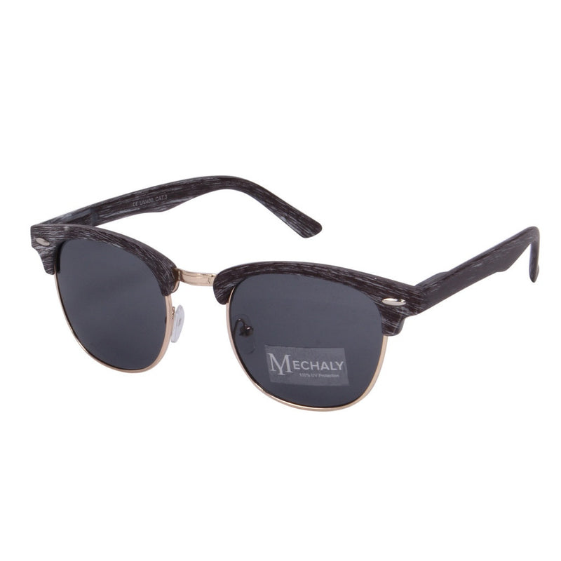 Mechaly Clubmaster Style Grey Sunglasses - Bae Apparel