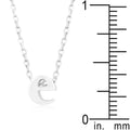 Initial E Silver Pendant - Bae Apparel