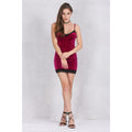 "Red Lure" Mini Dress - Bae Apparel