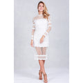 "Not Enough Lace" Dress - Bae Apparel