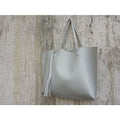 Women's Tassel Pendant Tote Bag - Bae Apparel