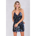 "Purple Dots" Mini Dress - Bae Apparel