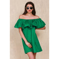 "Green Passion" Dress - Bae Apparel