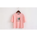 "Cat And Me" Women's Shirt - Bae Apparel