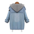 "The Comfy Denim" Women's Jacket - Bae Apparel