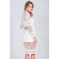 "Not Enough Lace" Dress - Bae Apparel