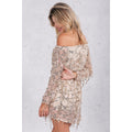 "Pearl Mermaid" Strapless Dress - Bae Apparel
