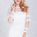 "Not Enough Lace" Dress - Bae Apparel