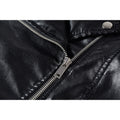"The Motorcylce" Women's Leather Jacket - Bae Apparel
