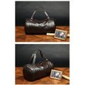 "The Weekender" Leather Duffle Bag - Bae Apparel