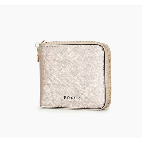 "The Foxer" Folding Gold Coin Purse Wallet - Bae Apparel