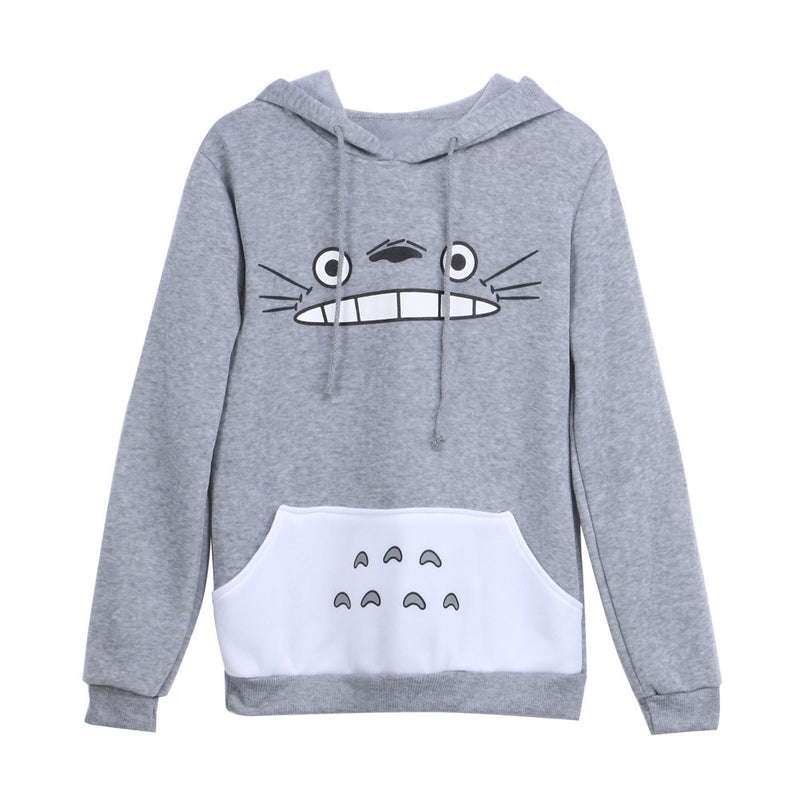 "Cat Teeth" Women's Hoodie Sweatshirt - Bae Apparel