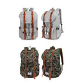 "The Outdoor" Leather Canvas Backpack - Bae Apparel