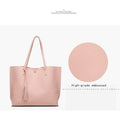 Women's Tassel Pendant Tote Bag - Bae Apparel