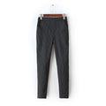Blue Striped Capris Women's Trousers - Bae Apparel