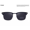 AOFLY Black Frame Men's Clubmaster Sunglasses - Bae Apparel