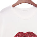 "Biting Lips" Women's Shirt - Bae Apparel