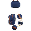 "The Outdoor" Leather Canvas Backpack - Bae Apparel