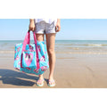 "Pineapples Or Cute Hearts" Beach Tote Bag - Bae Apparel
