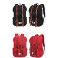"The Outdoor" Leather Canvas Backpack - Bae Apparel