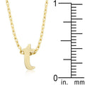 Initial T Gold Pendant - Bae Apparel