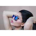 Mechaly Aviator Style Mirrored Sunglasses - Bae Apparel