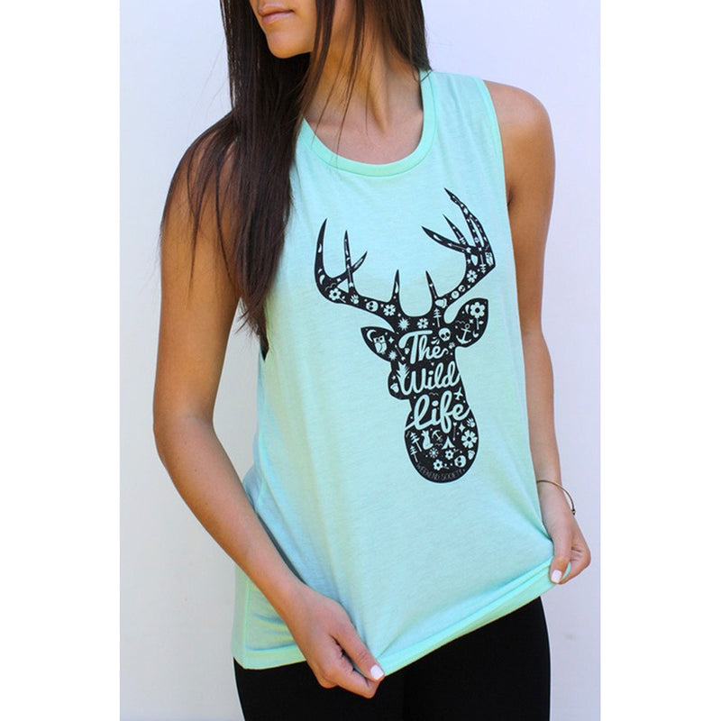 The Wild Life Tank - Bae Apparel